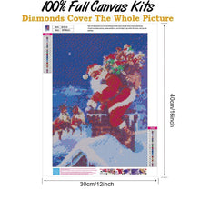 Load image into Gallery viewer, Santa Claus  - Full Drill Round Drill - 30x40cm