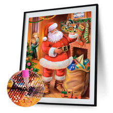 Load image into Gallery viewer, Santa Claus  - Full Drill Round Drill - 30x40cm
