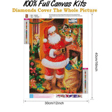 Load image into Gallery viewer, Santa Claus  - Full Drill Round Drill - 30x40cm