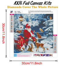 Load image into Gallery viewer, Christmas  - Full Drill Round Drill - 30x30cm