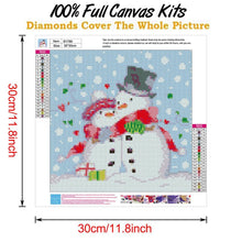 Load image into Gallery viewer, Christmas  - Full Drill Round Drill - 30x30cm