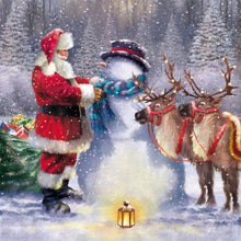 Load image into Gallery viewer, Christmas  - Full Drill Round Drill - 30x30cm