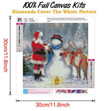 Load image into Gallery viewer, Christmas  - Full Drill Round Drill - 30x30cm