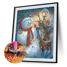 Load image into Gallery viewer, Snowman  - Full Drill Round Drill - 30x40cm