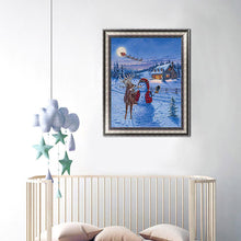 Load image into Gallery viewer, Snowman  - Full Drill Round Drill - 30x40cm