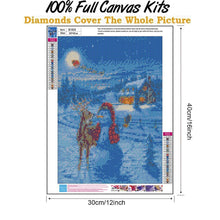 Load image into Gallery viewer, Snowman  - Full Drill Round Drill - 30x40cm