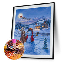 Load image into Gallery viewer, Snowman  - Full Drill Round Drill - 30x40cm