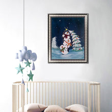 Load image into Gallery viewer, Snowman  - Full Drill Round Drill - 30x40cm