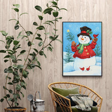 Load image into Gallery viewer, Snowman  - Full Drill Round Drill - 30x40cm