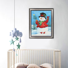 Load image into Gallery viewer, Snowman  - Full Drill Round Drill - 30x40cm