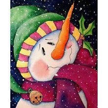 Load image into Gallery viewer, Snowman  - Full Drill Round Drill - 30x40cm