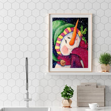 Load image into Gallery viewer, Snowman  - Full Drill Round Drill - 30x40cm