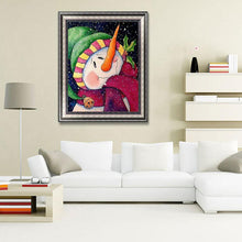 Load image into Gallery viewer, Snowman  - Full Drill Round Drill - 30x40cm