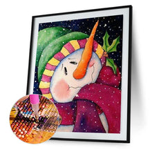 Load image into Gallery viewer, Snowman  - Full Drill Round Drill - 30x40cm