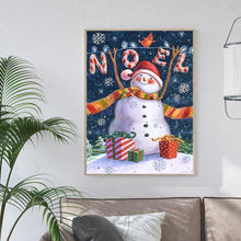 Load image into Gallery viewer, Snowman  - Full Drill Round Drill - 30x40cm