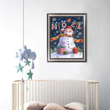 Load image into Gallery viewer, Snowman  - Full Drill Round Drill - 30x40cm