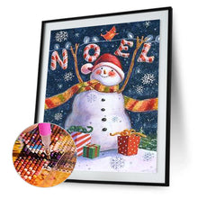 Load image into Gallery viewer, Snowman  - Full Drill Round Drill - 30x40cm
