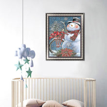 Load image into Gallery viewer, Snowman  - Full Drill Round Drill - 30x40cm