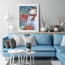 Load image into Gallery viewer, Snowman  - Full Drill Round Drill - 30x40cm