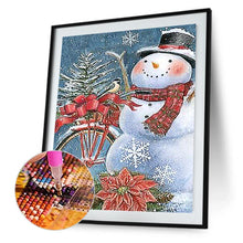 Load image into Gallery viewer, Snowman  - Full Drill Round Drill - 30x40cm