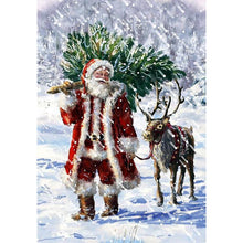 Load image into Gallery viewer, Santa Claus Set  - Full Drill Round Drill - 30x40cm