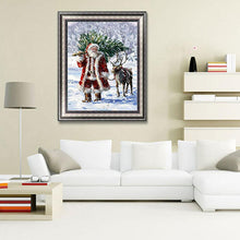 Load image into Gallery viewer, Santa Claus Set  - Full Drill Round Drill - 30x40cm