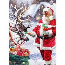 Load image into Gallery viewer, Santa Claus Set  - Full Drill Round Drill - 30x40cm