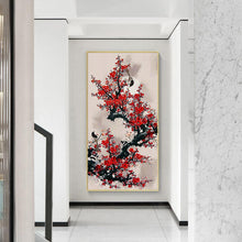 Load image into Gallery viewer, Bird on Branch - Full Drill Round Drill - 40x90cm