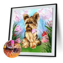 Load image into Gallery viewer, Dog Animal  - Full Drill Round Drill - 30x30cm