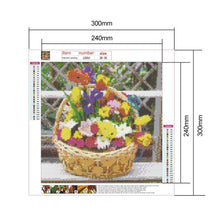 Load image into Gallery viewer, Flowers - Full Drill Round Drill - 30x30cm