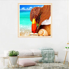 Load image into Gallery viewer, Seaside - Full Drill Round Drill - 30x30cm