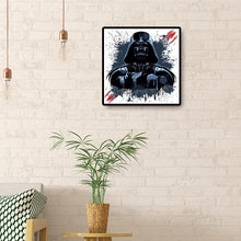 Load image into Gallery viewer, Black Warrior  - Full Drill Round Drill - 30x30cm