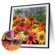 Load image into Gallery viewer, Flowers  - Full Drill Round Drill - 30x30cm