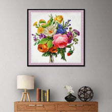 Load image into Gallery viewer, Flowers  - Full Drill Round Drill - 30x30cm