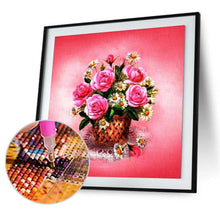 Load image into Gallery viewer, Flowers  - Full Drill Round Drill - 30x30cm