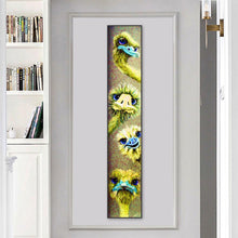 Load image into Gallery viewer, Ostrich  - Full Drill Round Drill - 25x115cm