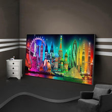 Load image into Gallery viewer, City Night View - Full Drill Round Drill - 100x50cm
