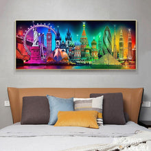 Load image into Gallery viewer, City Night View - Full Drill Round Drill - 100x50cm