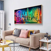 Load image into Gallery viewer, City Night View - Full Drill Round Drill - 100x50cm