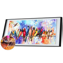 Load image into Gallery viewer, Birds - Full Drill Round Drill - 80x30cm