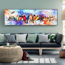 Load image into Gallery viewer, Birds - Full Drill Round Drill - 80x30cm