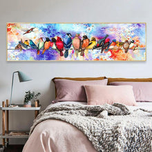 Load image into Gallery viewer, Birds - Full Drill Round Drill - 80x30cm