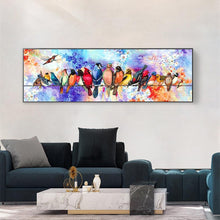Load image into Gallery viewer, Birds - Full Drill Round Drill - 80x30cm