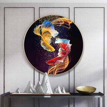 Load image into Gallery viewer, Fish - Full Drill Round Drill - 40x40cm