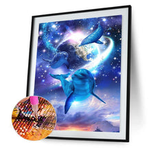 Load image into Gallery viewer, Dolphin  - Full Drill Round Drill - 30x40cm