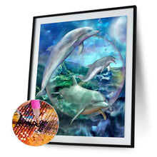 Load image into Gallery viewer, Dolphin  - Full Drill Round Drill - 30x40cm