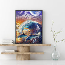 Load image into Gallery viewer, Dolphin  - Full Drill Round Drill - 30x40cm
