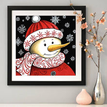 Load image into Gallery viewer, Snowman  - Full Drill Round Drill - 30x30cm