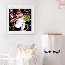 Load image into Gallery viewer, Snowman  - Full Drill Round Drill - 30x30cm