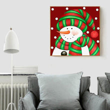 Load image into Gallery viewer, Snowman  - Full Drill Round Drill - 30x30cm